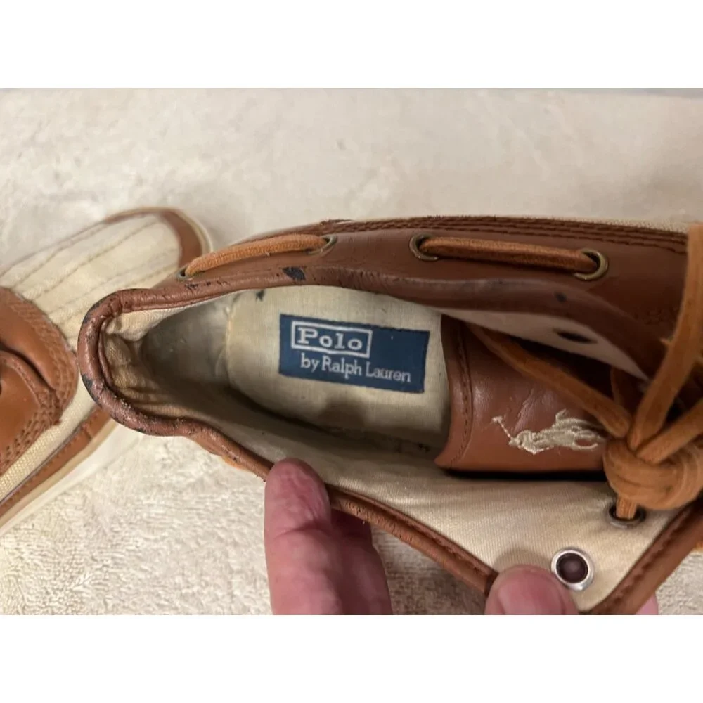 Polo Ralph Lauren Men's Parkstone Low Top Boat Shoes - 10D